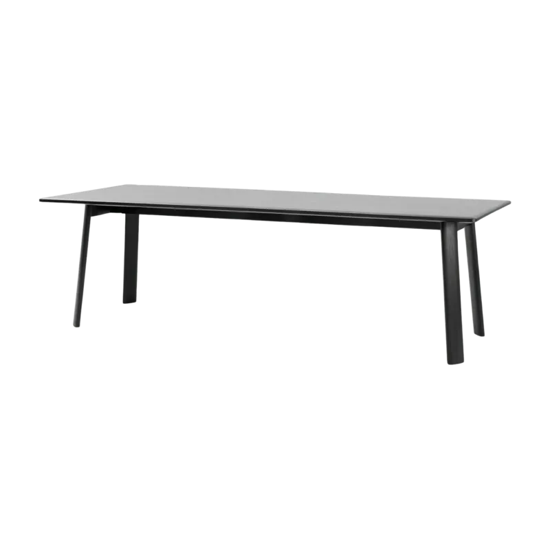 Table à manger rectangulaire en chêne noir 250 cm Alle - Hem - The Cool Republic