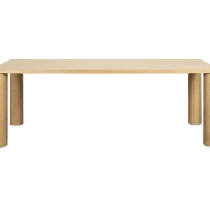 Table à manger rectangulaire en frêne naturel 220x90x74cm Harvey - Fest Amsterdam - The Cool Republic