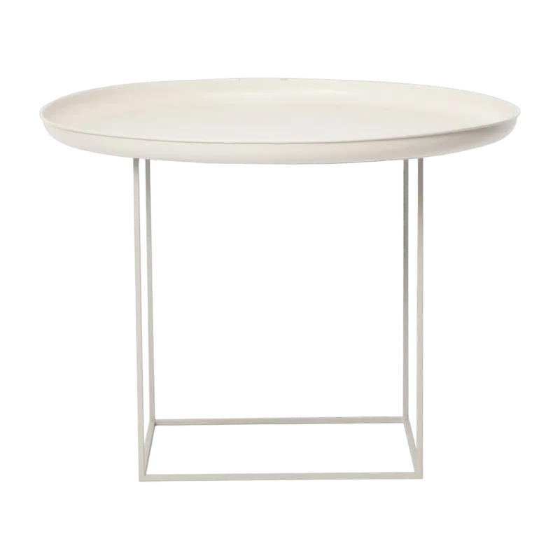 Table basse blanche 70 cm Duke - Norr11 - The Cool Republic