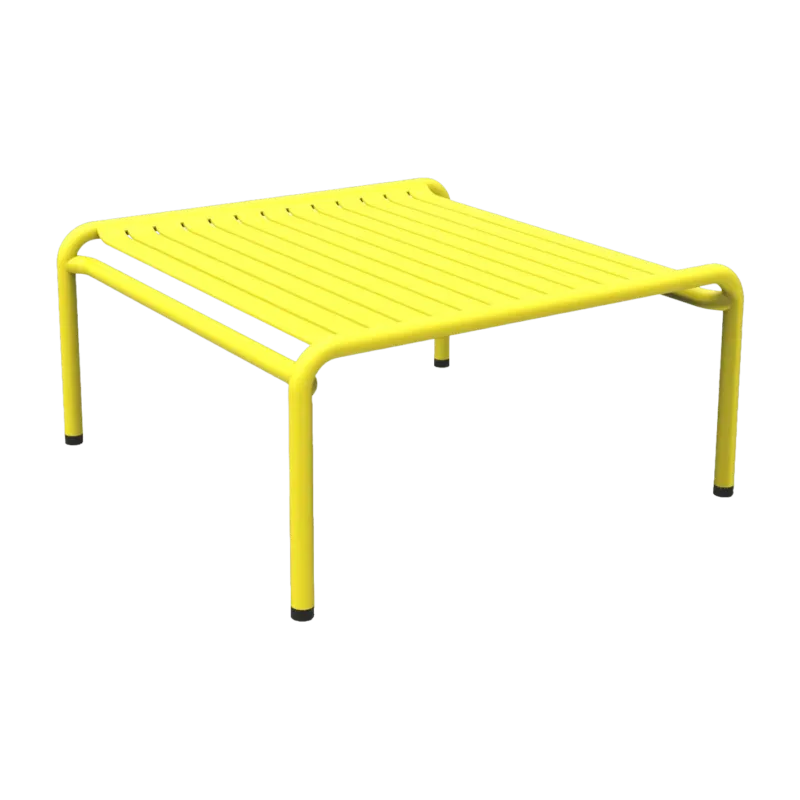 Table basse de jardin jaune Week-End - Petite Friture - The Cool Republic