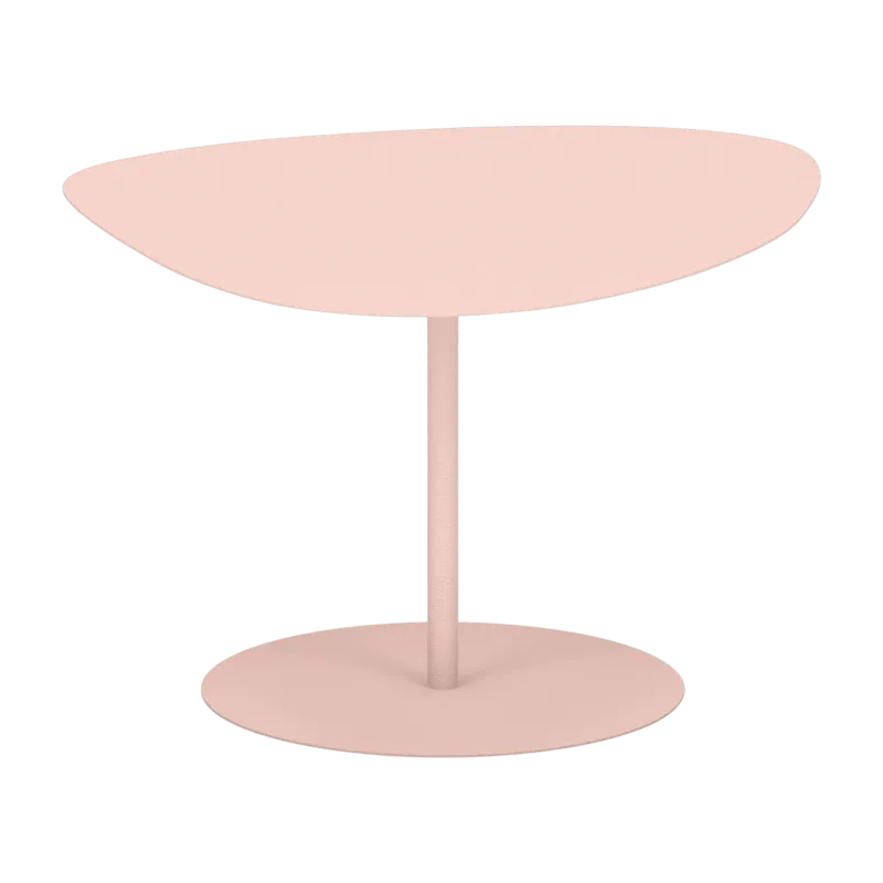 Table basse en acier mat baby pink 39 cm Galet 02 - Matière Grise - The Cool Republic