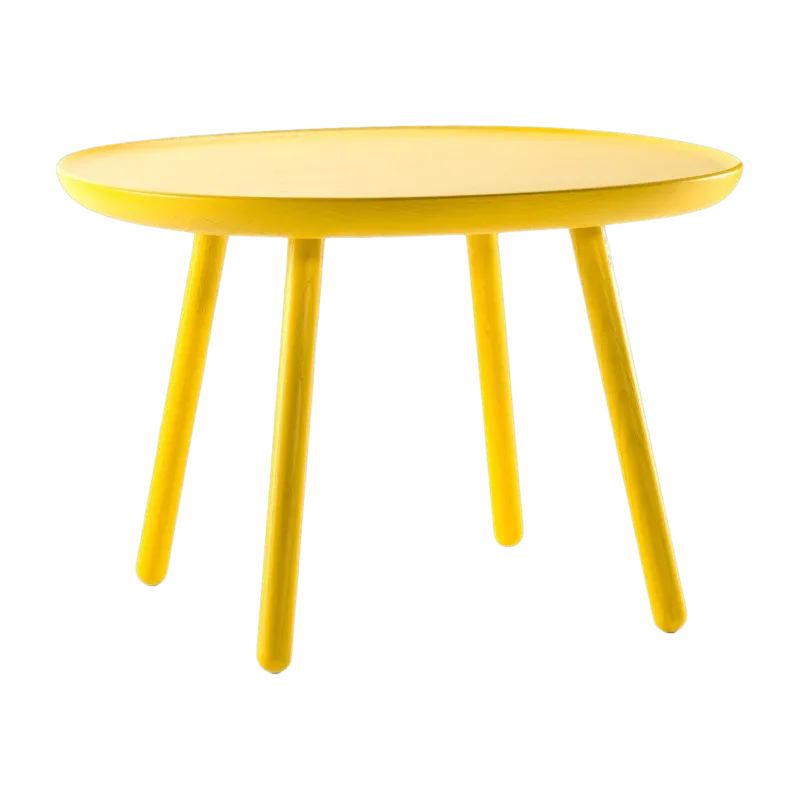 Table basse jaune 64 cm Naïve - Emko - The Cool Republic