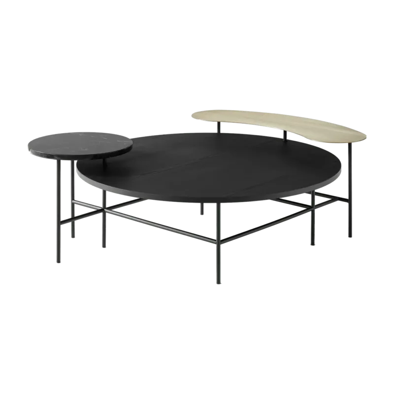 Table basse noire JH25 Palette - &tradition - The Cool Republic