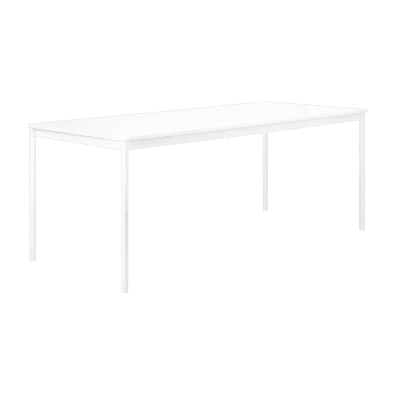 Table blanche 190 cm Base - Muuto - The Cool Republic