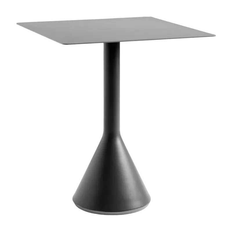 Table cone carrée anthracite Palissade - HAY - The Cool Republic