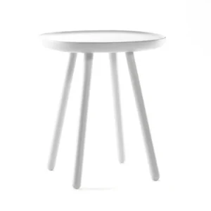 Table d'appoint blanche 45 cm Naïve - Emko - The Cool Republic
