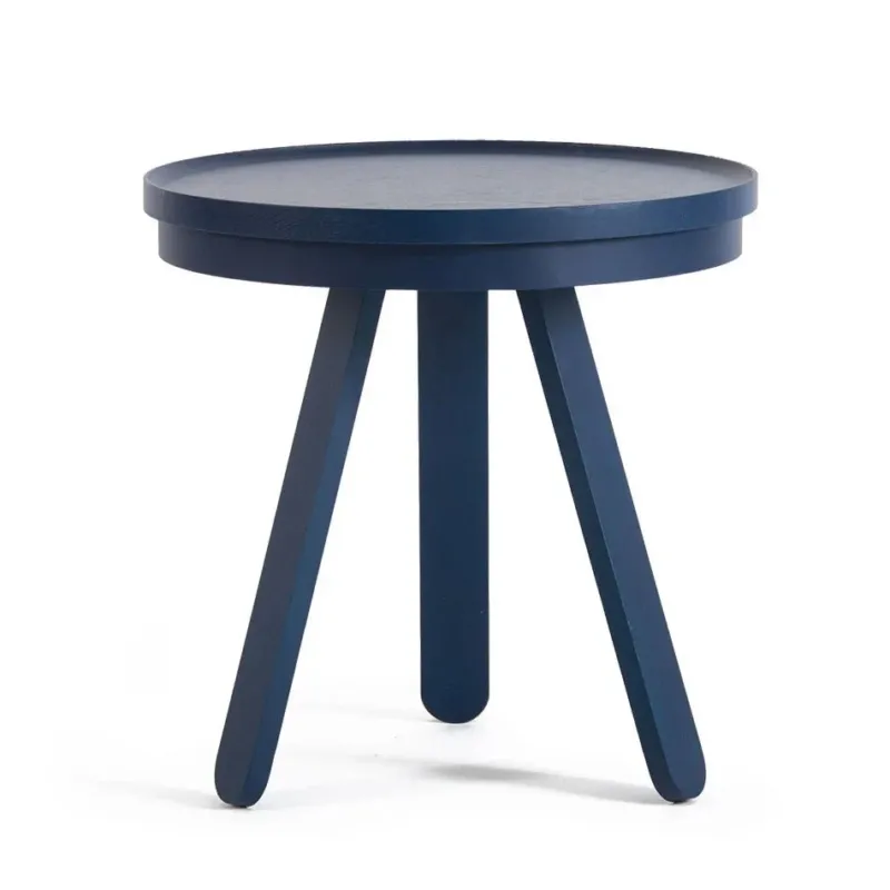 Table d'appoint bleue 42 cm Batea - Woodendot - The Cool Republic