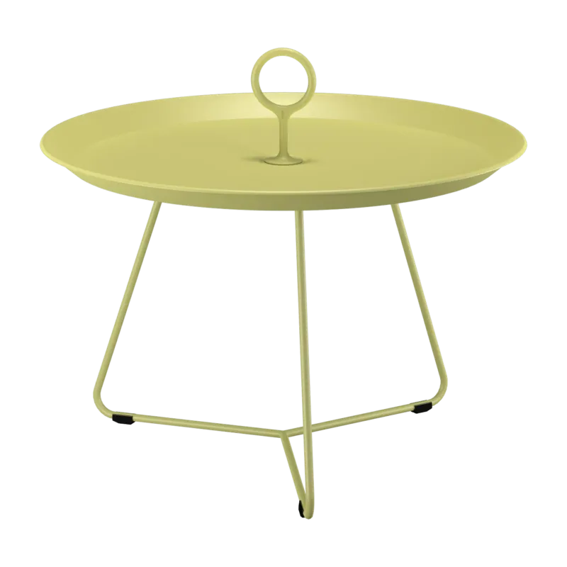 Table d'appoint d'extérieur en aluminium jaune citron 58cm Eyelet - Houe - The Cool Republic