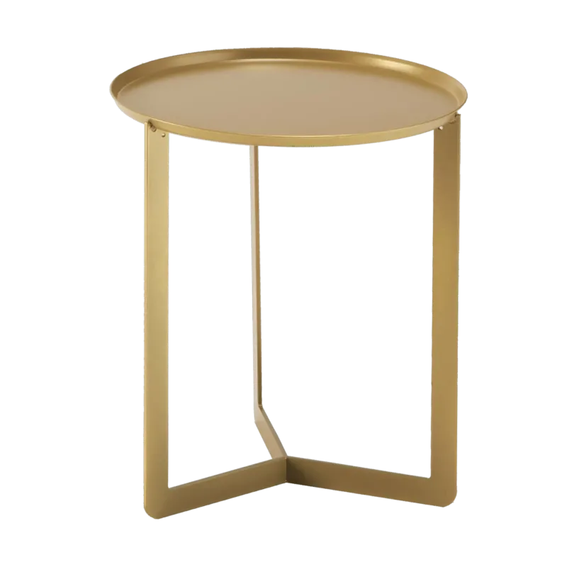 Table d'appoint dorée 40 cm Round 1 - Meme Design - The Cool Republic