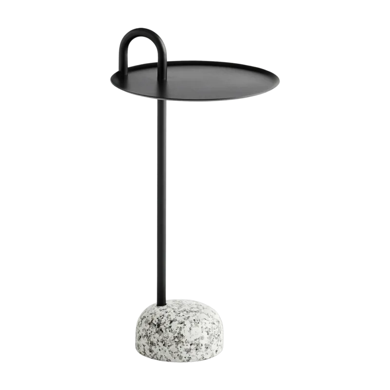 Table d'appoint en acier noir Bowler - Hay - The Cool Republic