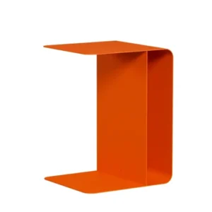Table d'appoint en acier orange sprizz 60x40cm Cosmo - Metallbude - The Cool Republic