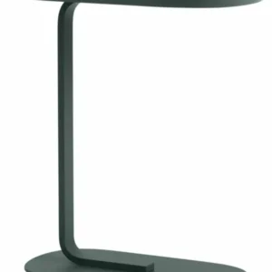 Table d'appoint en acier vert foncé H 73,5 cm Relate - Muuto - The Cool Republic