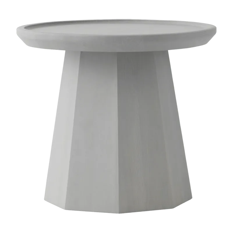 Table d'appoint en bois gris clair 45 cm Pine gris clair - Normann Copenhagen - The Cool Republic