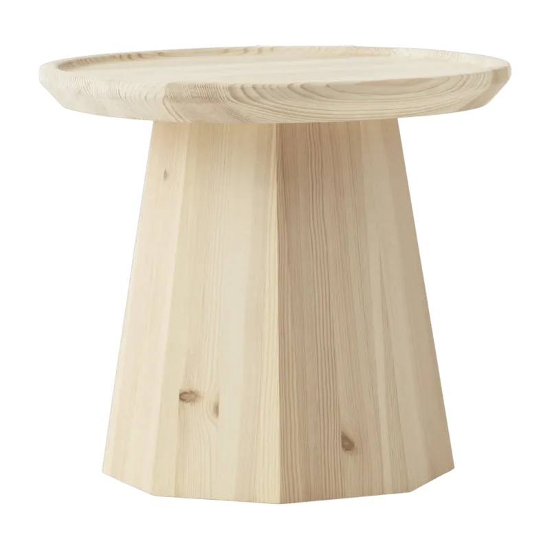 Table d'appoint en bois naturel 45 cm Pine Pine - Normann Copenhagen - The Cool Republic