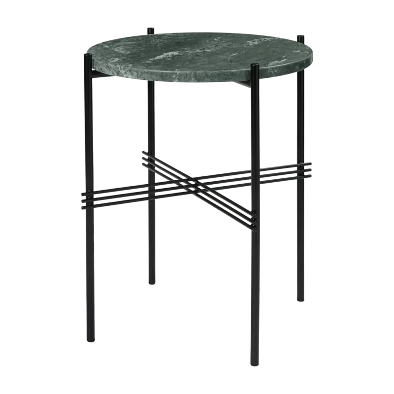 Table d'appoint en marbre vert 40 cm TS - Gubi - The Cool Republic