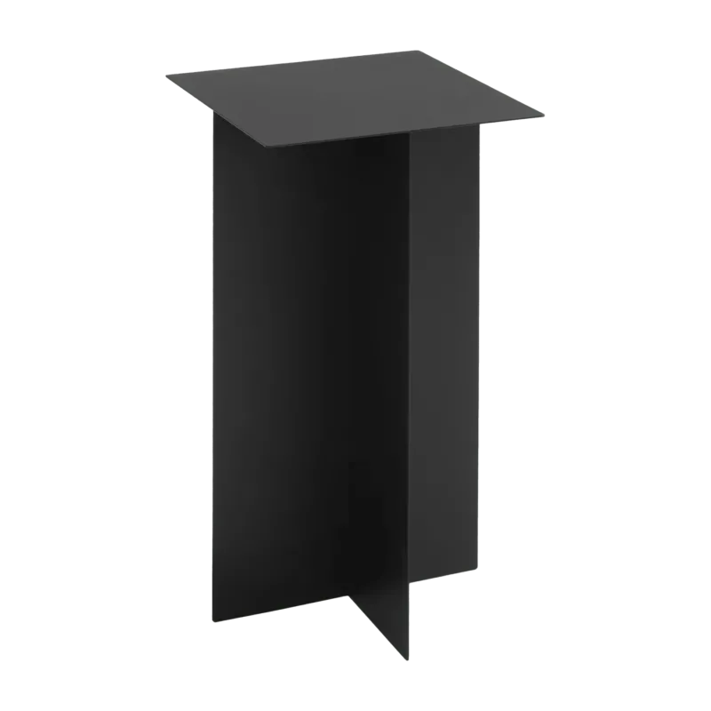 Table d'appoint en métal noir 60 x 30 cm Oli - Custom Form - The Cool Republic