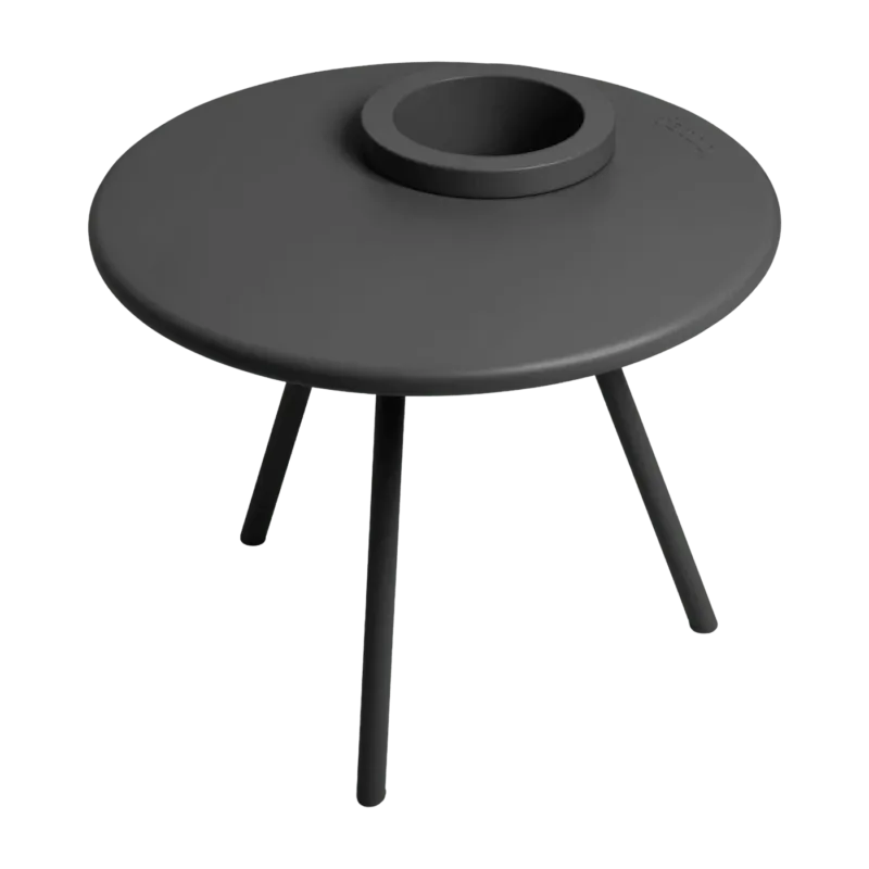 Table d'appoint pot de fleur intégré anthracite Bakkes - Fatboy - The Cool Republic