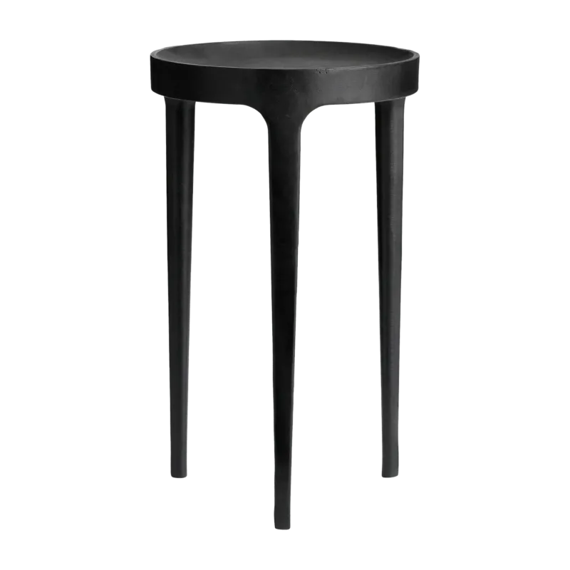 Table d'appoint ronde en aluminium 50cm Ghost - NORR11 - The Cool Republic