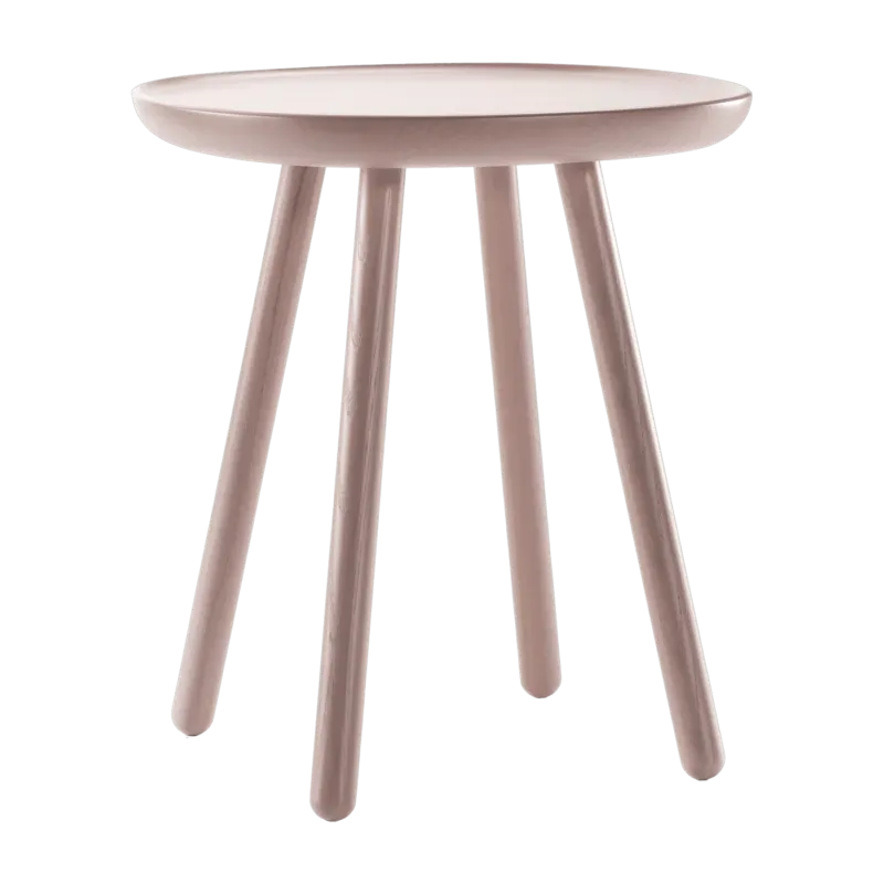 Table d'appoint rose 45 cm Naïve - Emko - The Cool Republic