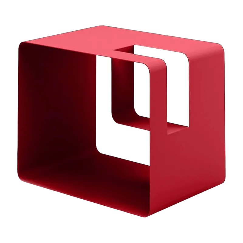 Table d'appoint rouge Libris - Meme Design - The Cool Republic