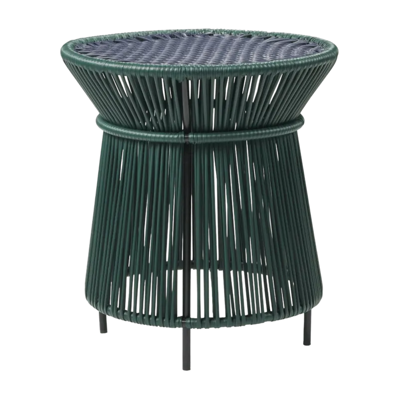 Table d'appoint verte et bleue Caribe - Ames - The Cool Republic