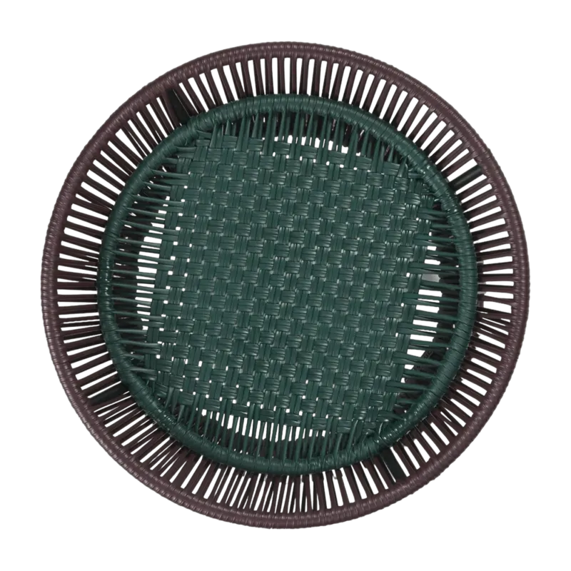 Table d'appoint violette et verte Caribe chic - Ames - The Cool Republic