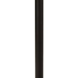 Table de bar en acier noir et plateau en travertin 68x109cm Gather - Umage - The Cool Republic