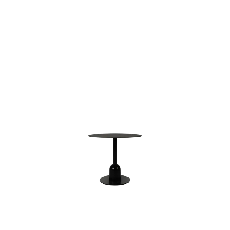 Table de bar ronde en acier noir 80x45x75cm Spera - Vincent Sheppard - The Cool Republic