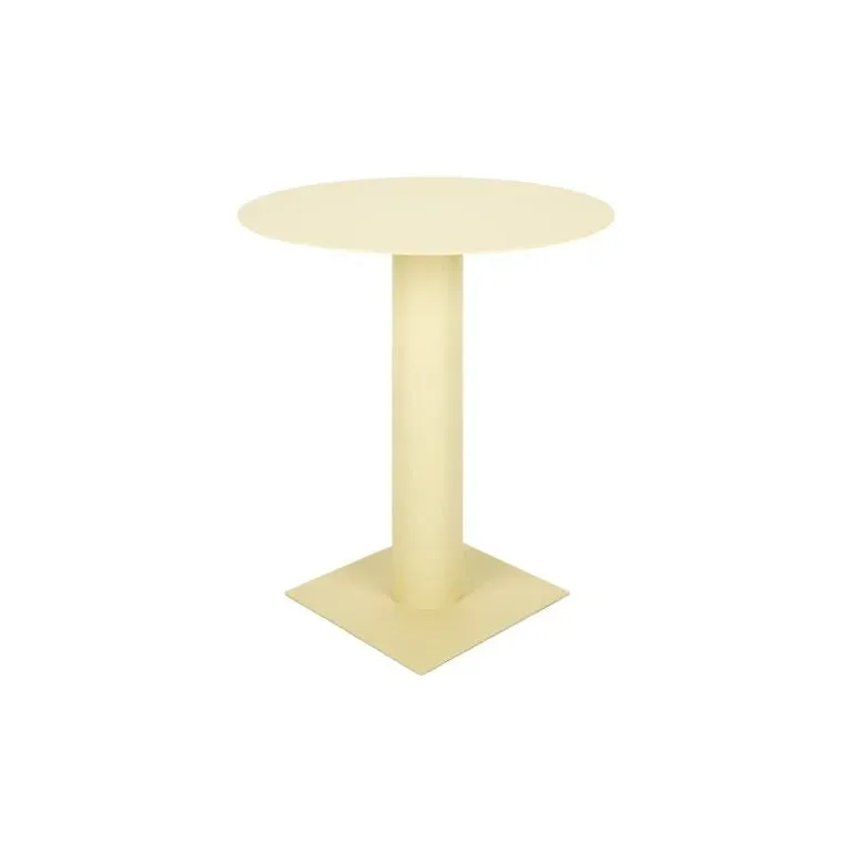 Table de bistrot en métal jaune 70x75cm Kit - Fest Amsterdam - The Cool Republic