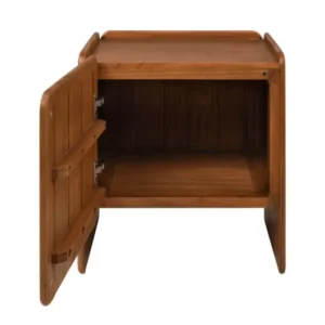 Table de chevet en bois mindi droit 56x48x60cm Mika - Versmissen - The Cool Republic