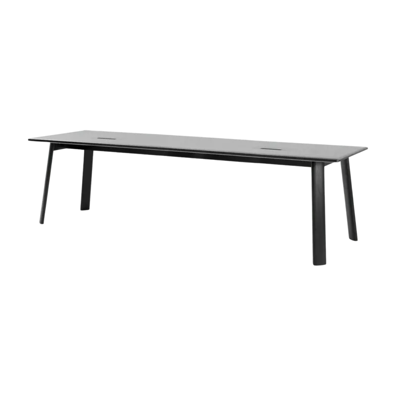 Table de conférence en chêne noir 300 cm Alle - Hem - The Cool Republic