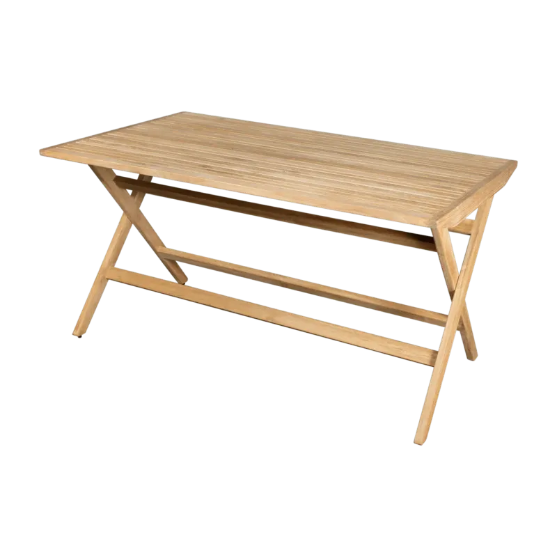 Table de jardin en teck Flip - Cane-Line - The Cool Republic