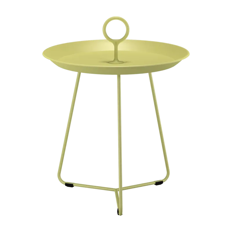 Table d'extérieur en aluminium jaune citron 45cm Eyelet - Houe - The Cool Republic