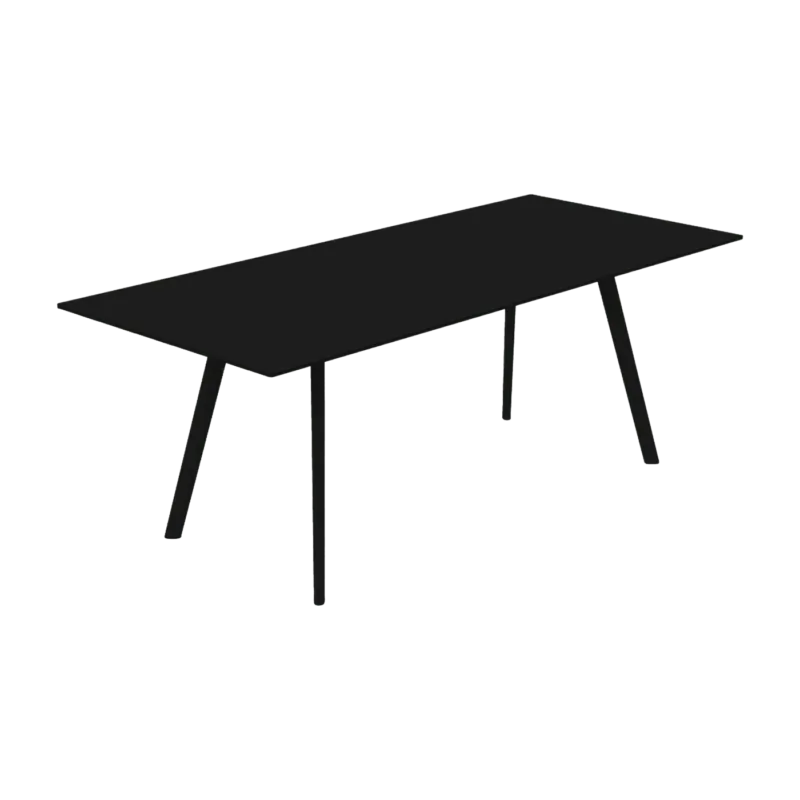 Table en bois noire 200x90 cm Pilo - Magis - The Cool Republic