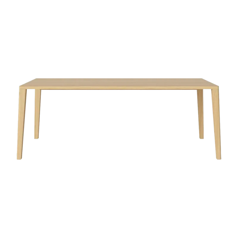Table en chêne massif huilé 95 x 200 cm Graceful - Bolia - The Cool Republic