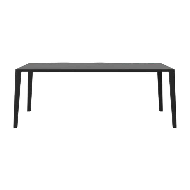 Table en chêne massif huilé teinté noir 95 x 200 cm Graceful - Bolia - The Cool Republic