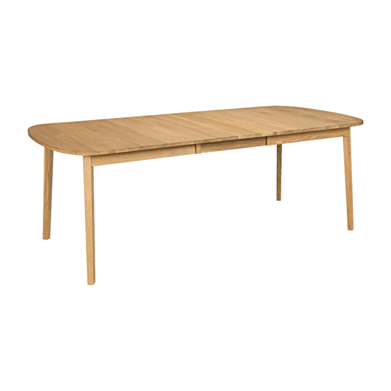 Table rectangulaire en chêne huilé massif 162 x 100 cm Rainbow - Hans K - The Cool Republic