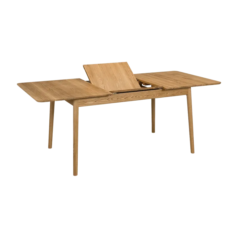Table rectangulaire papillon en chêne huilé 127 x 75 cm ZigZag - Hans K - The Cool Republic