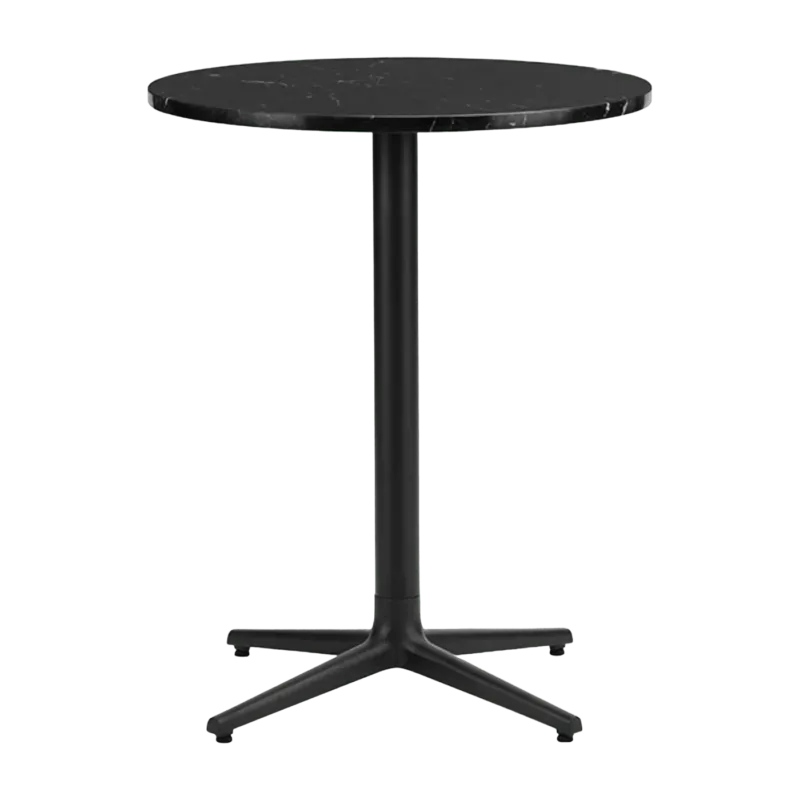Table ronde 60 cm 4 pieds en marbre noir Allez Marble - Normann Copenhagen - The Cool Republic