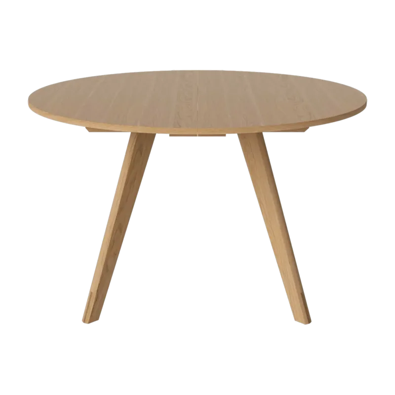 Table ronde en chêne massif huilé 123,5 cm New Mood - Bolia - The Cool Republic