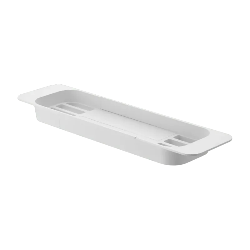 Tablette extensible pour baignoire blanc - Yamazaki - The Cool Republic