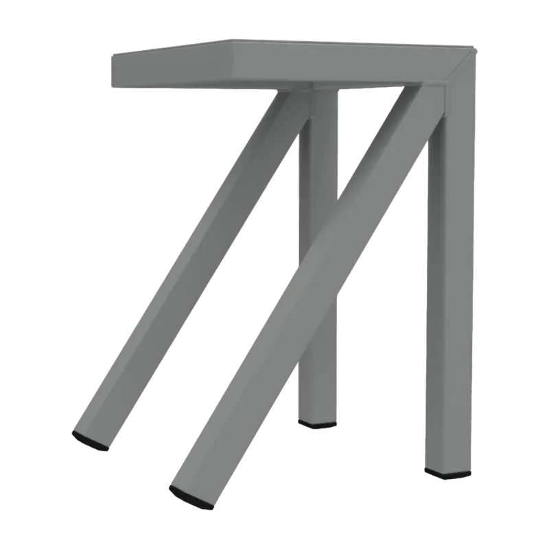 Tabouret bas gris Bureaurama - Magis - The Cool Republic