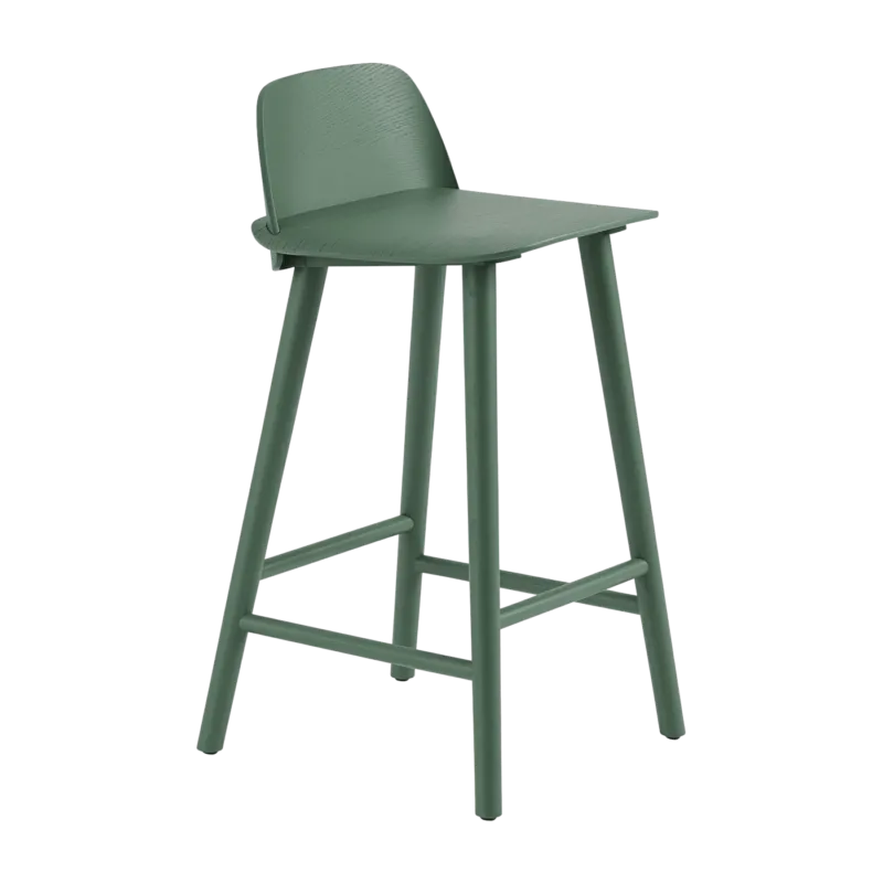 Tabouret de bar 65 cm vert Nerd - Muuto - The Cool Republic