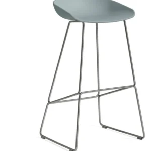 Tabouret de bar bleu pastel 74 cm AAS 38 - Hay