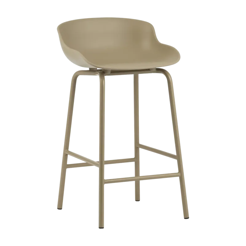 Tabouret de bar en acier et pp sand 65 cm Hyg - Normann Copenhagen - The Cool Republic