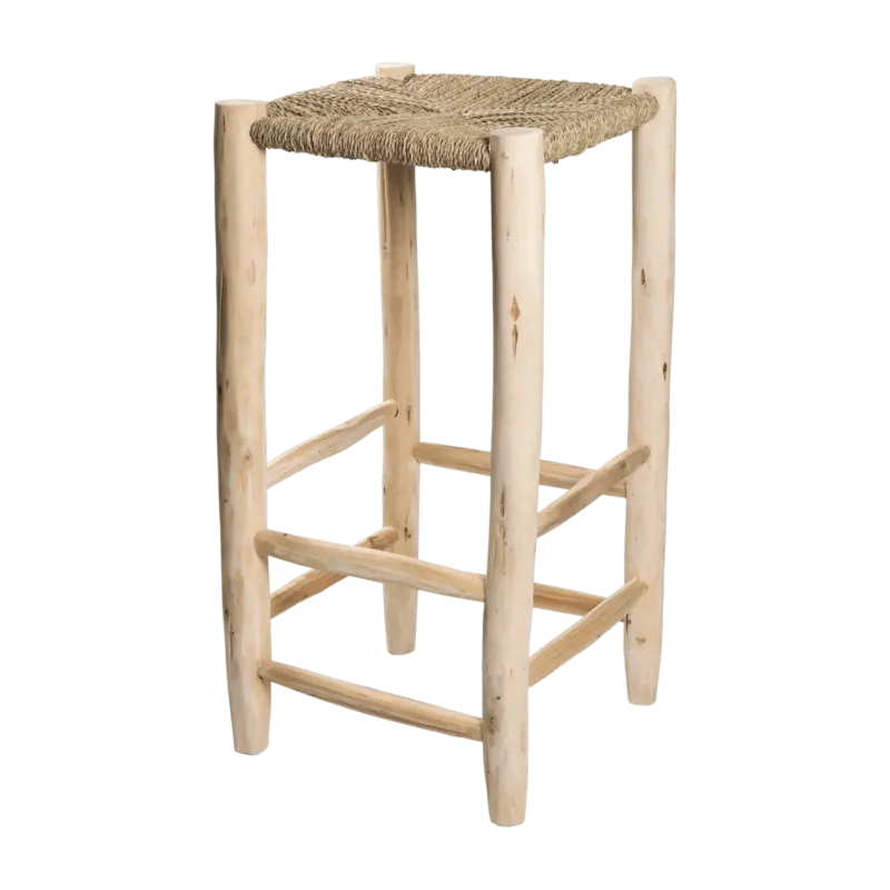 Tabouret de bar en bois 35x70cm - Cosydar - The Cool Republic