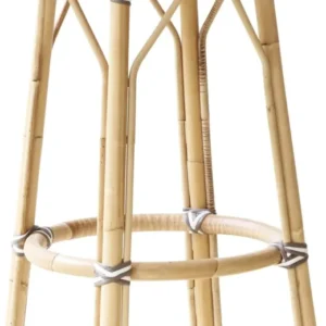 Tabouret de bar en rotin marron 78 cm Simone - Sika Design - The Cool Republic