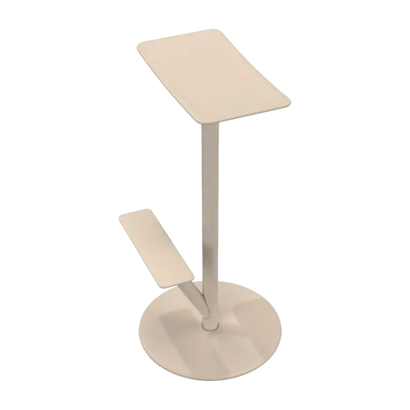 Tabouret en acier mat 76 cm ivoire Sequoia - Magis - The Cool Republic