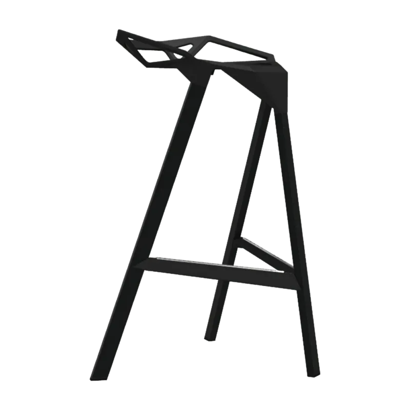 Tabouret en aluminium noir 67 cm One - Magis - The Cool Republic