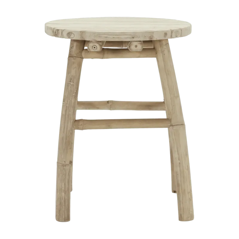 Tabouret en bois clair naturel - House Doctor - The Cool Republic